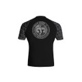 25 KIDS BLACK SS RASH GUARD