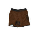 25 BROWN TRAINING SHORTS