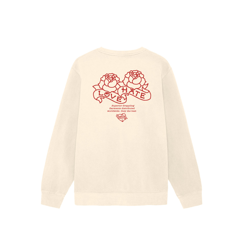 LOVE X HATE IVORY CREW