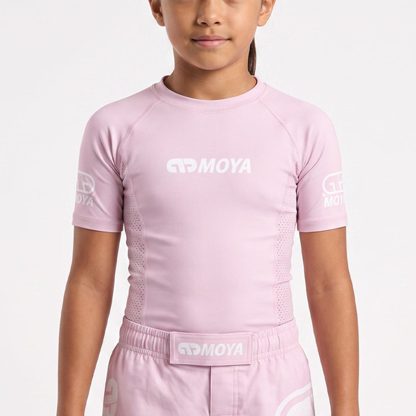 BLUSH KIDS SS RASH GUARD