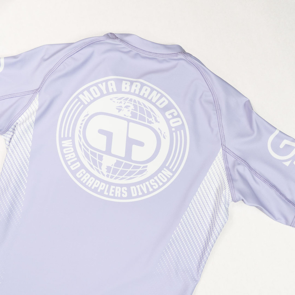 LAVENDER KIDS SS RASH GUARD