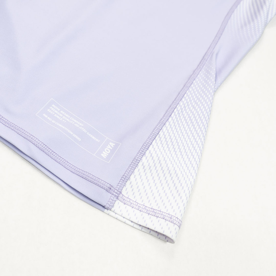LAVENDER KIDS SS RASH GUARD