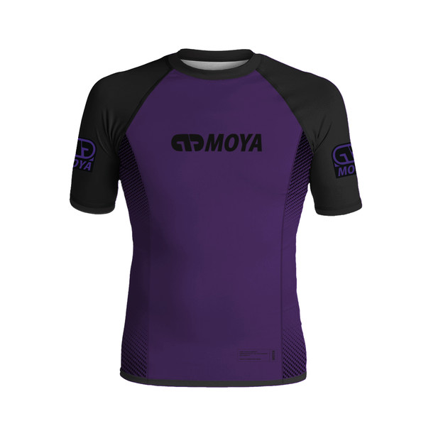 26 PURPLE SS RASH GUARD