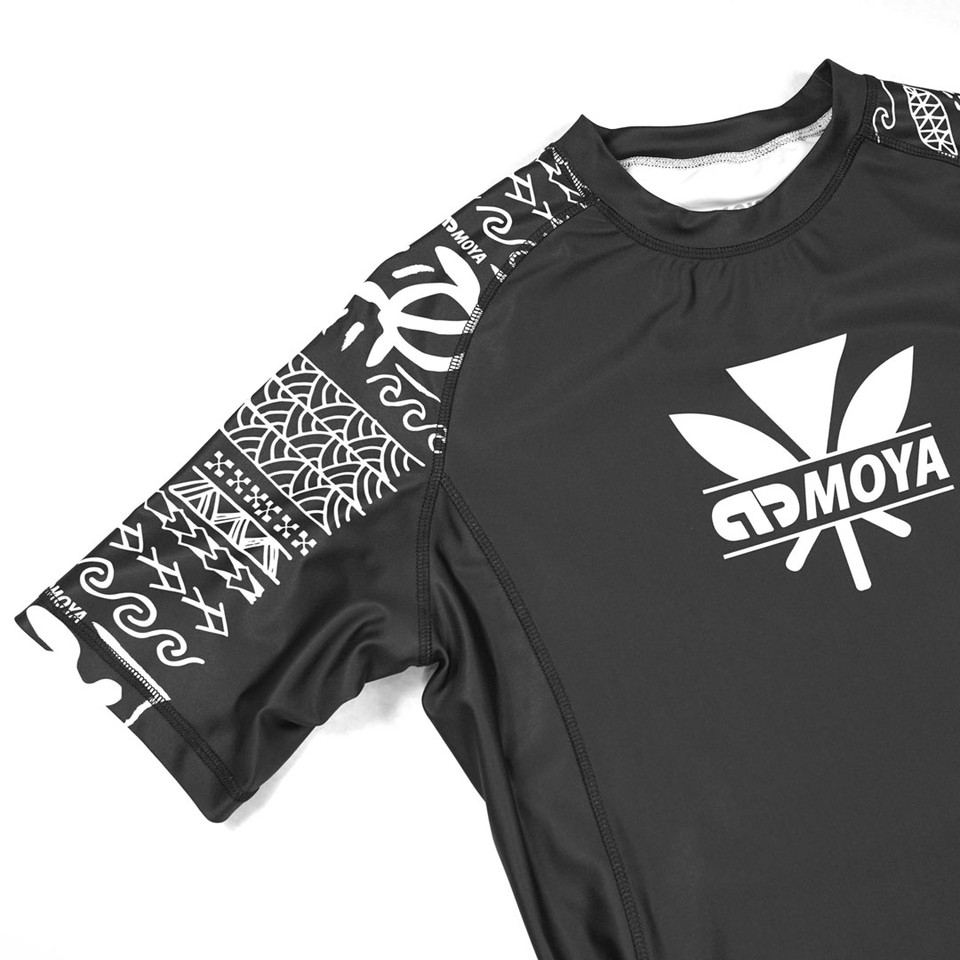 MOHI KOA BLACK SS RASH GUARD