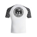 25 WHITE SS RASH GUARD