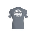 KIDS GRAY SS RASH GUARD