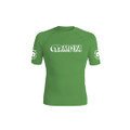 KIDS GREEN SS RASH GUARD