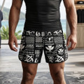 MOHI KOA BLACK TRAINING SHORT