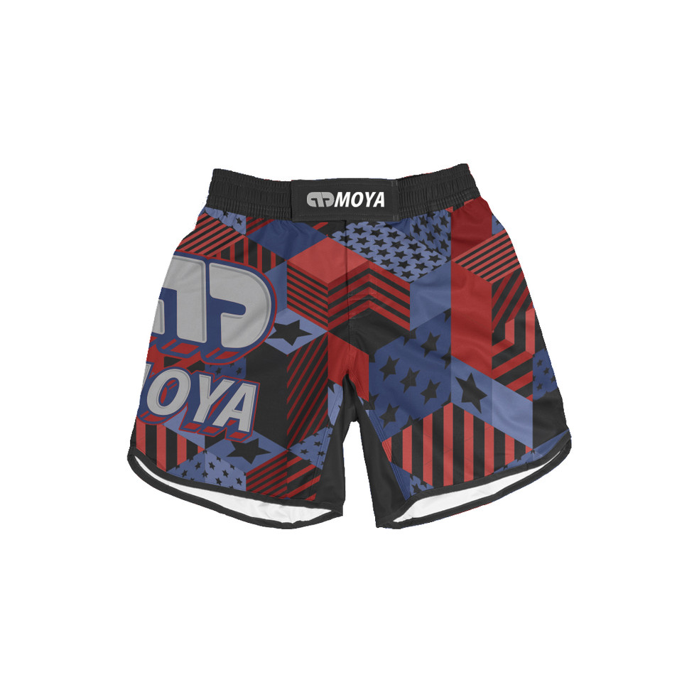 STARS & STRIPES BLACK TRAINING SHORTS