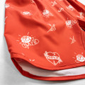 LOVE X HATE RED TRAINING SHORTS