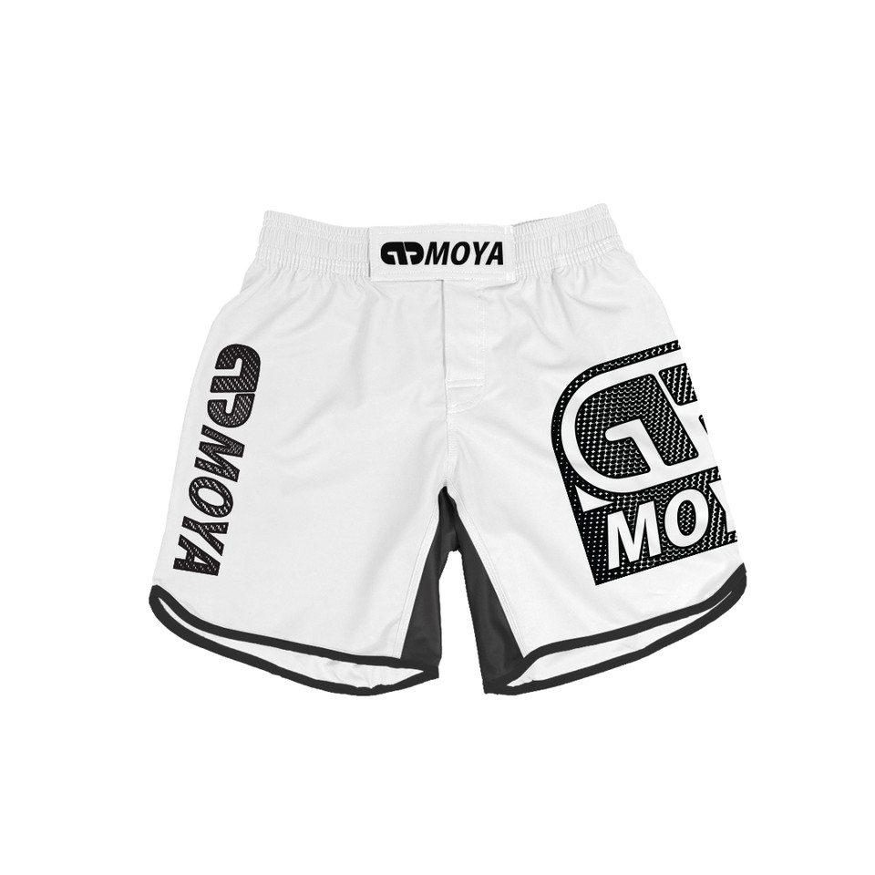 26 WHITE TRAINING SHORTS