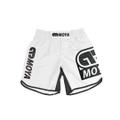 26 WHITE TRAINING SHORTS